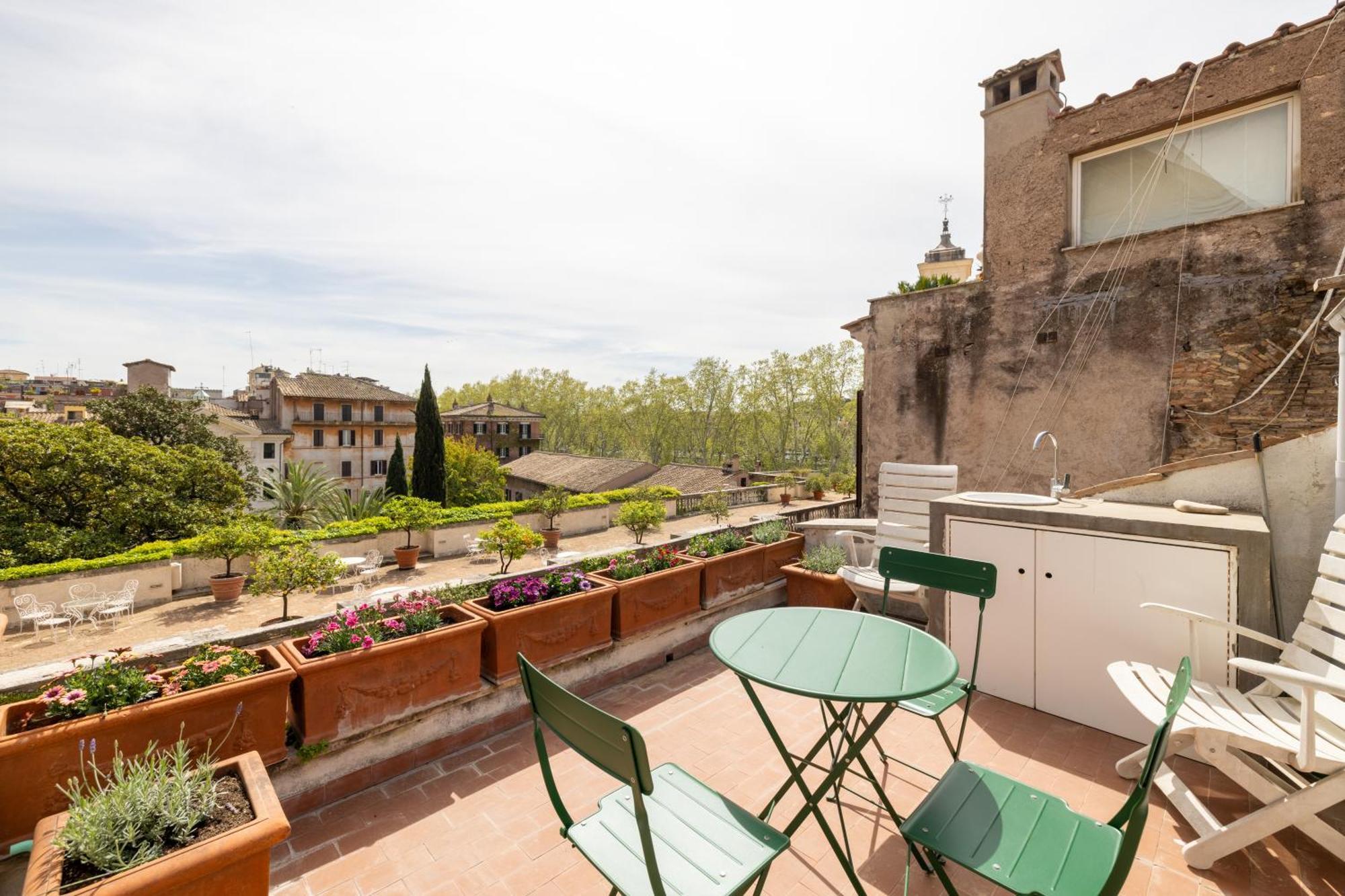 Appartement Farnesi Terrace Penthouse à Rome Extérieur photo